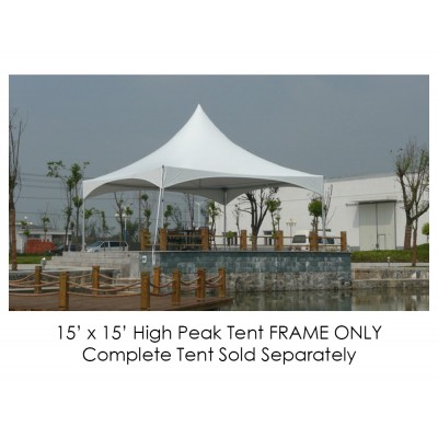 Party Tents Direct High Peak Canopy Event Tent Frame ONLY, 20' x 20'   
